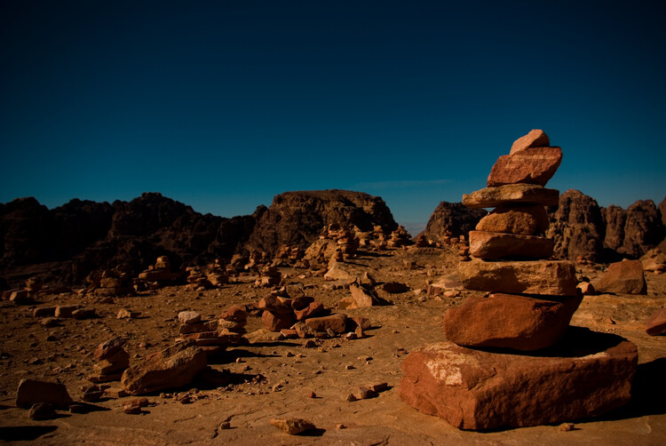 Art Photography Pillar of Rocks