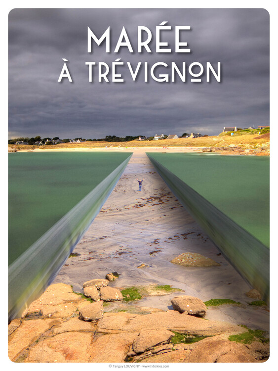 Photographie artistique Marée à Trévignon