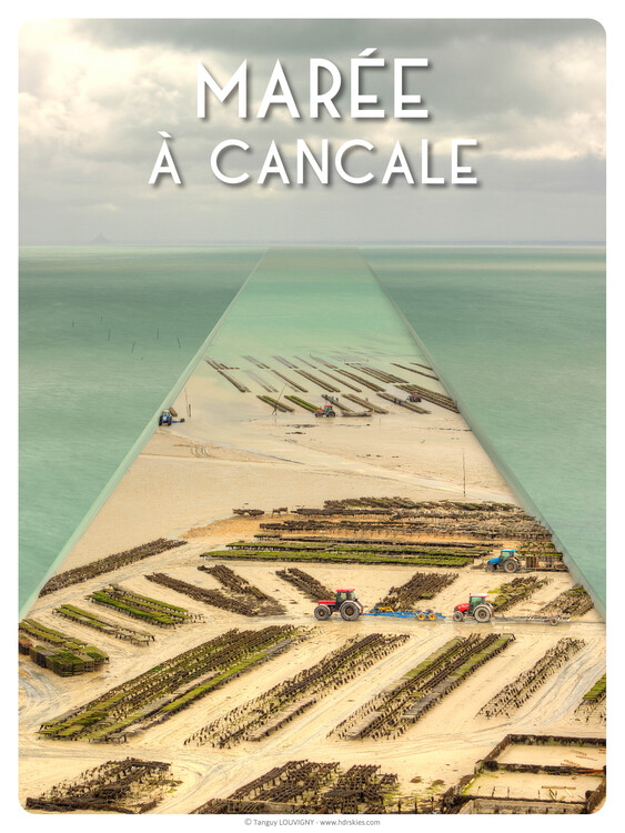Photographie artistique Marée à Cancale