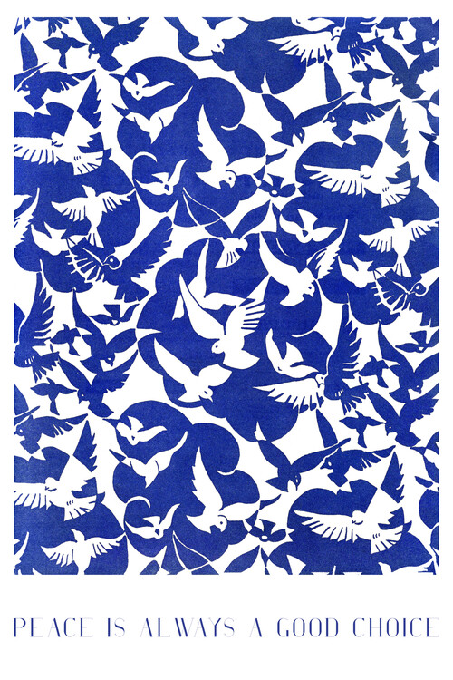 Illustration Peace is always a good choice