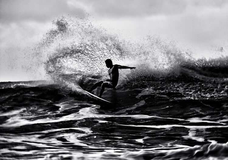 Umelecká fotografie Surf at Hawaii