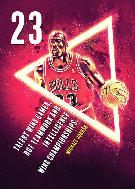 Michael Jordan Póster, Lámina