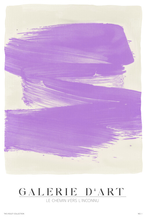 Illustrazione Galerie D´Art No. 1 - Violet