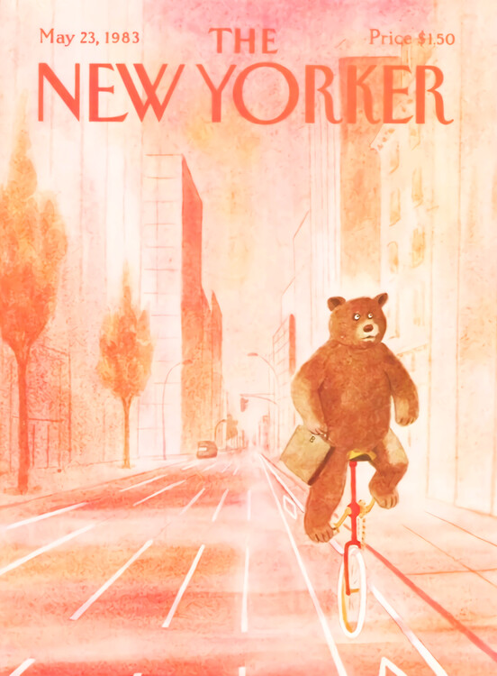 Illustration The New Yorker Bear