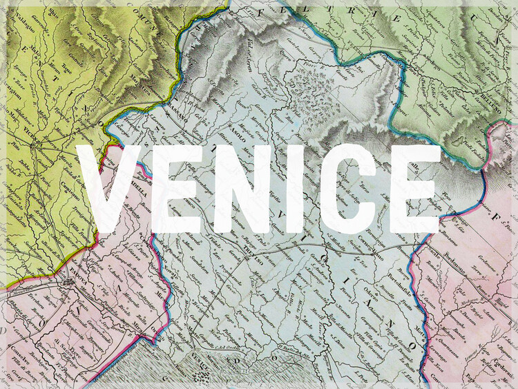 Map Venice Map - Historical & Vintage Maps