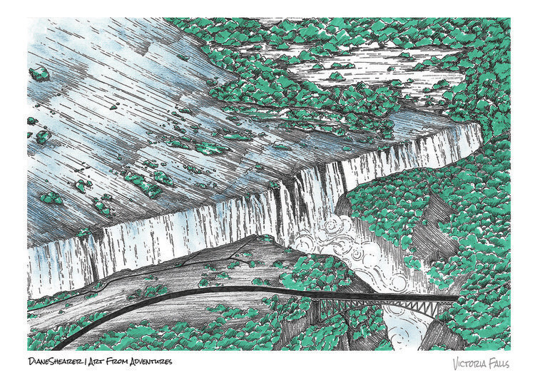 Illustration Victoria Falls