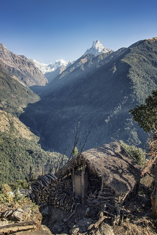Art Photography On The Way To Annapurna