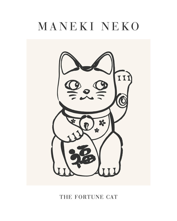 Ilustrace Manekineko No2