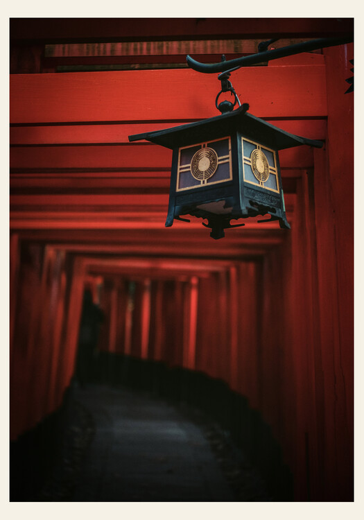 Umetniška fotografija Golden Lantern