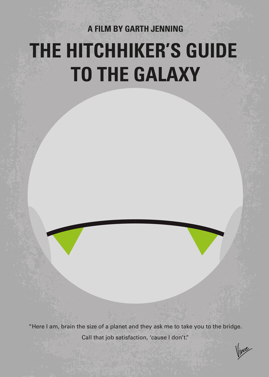 Plakát No035 Hitchhiker Guide
