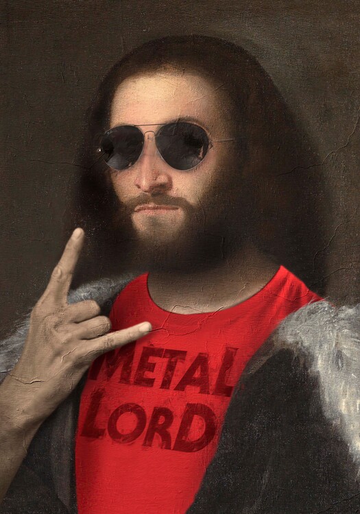 Metal head og kunsttryk - på Europosters.dk