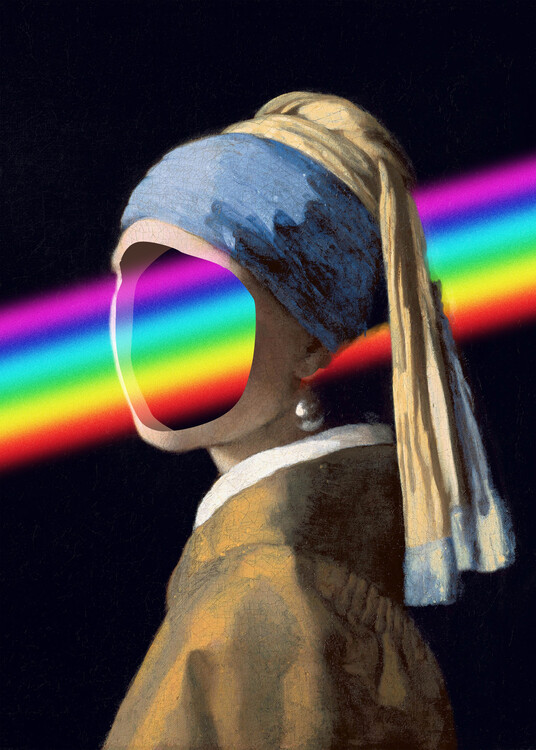 Fine Art Print Rainbow Portrait