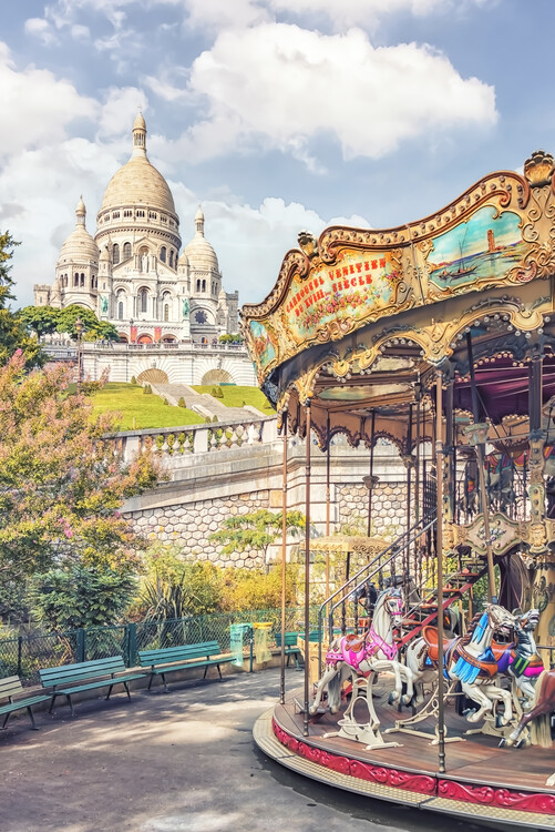 Art Photography Montmartre In Summer