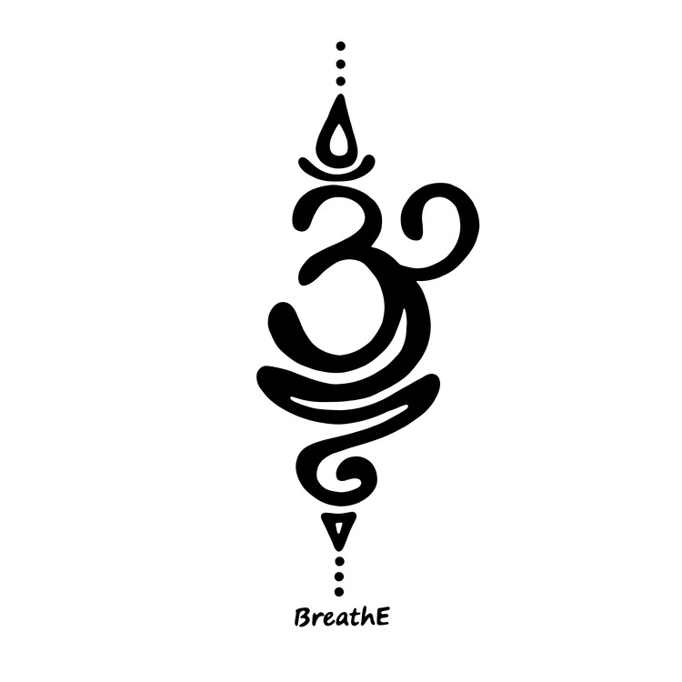 Sanskrit Breathe  GoldilocksCards