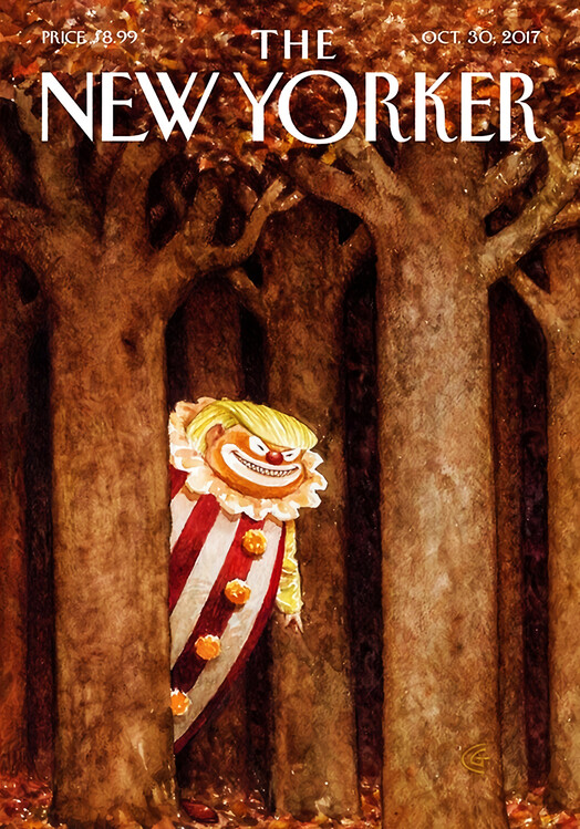 Begravelse låne Trampe Wall Art Print | The New Yorker Cover, October | Europosters