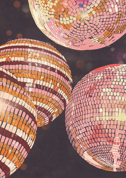 Illustration Disco balls