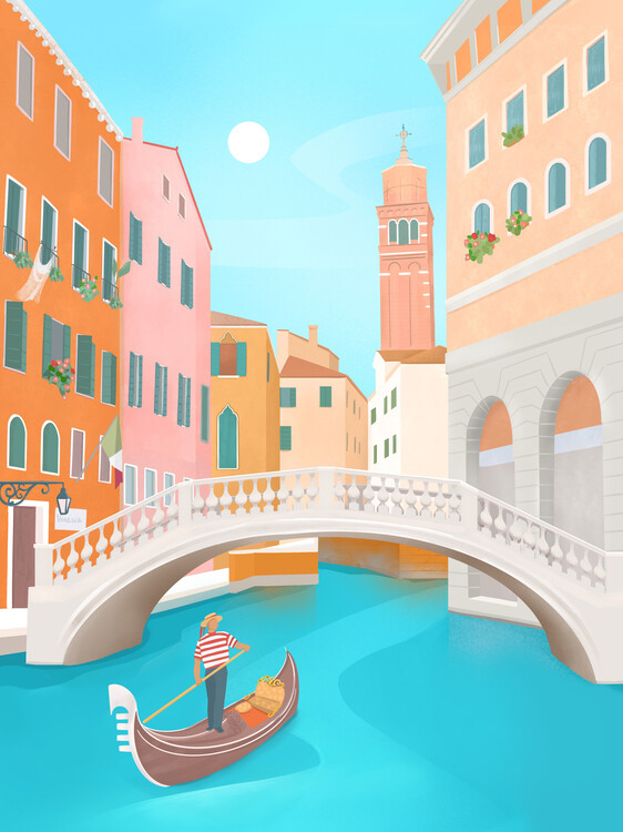 Canvas Print Venice