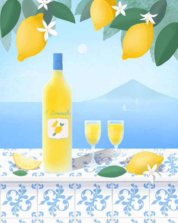 Tablou canvas Limoncello
