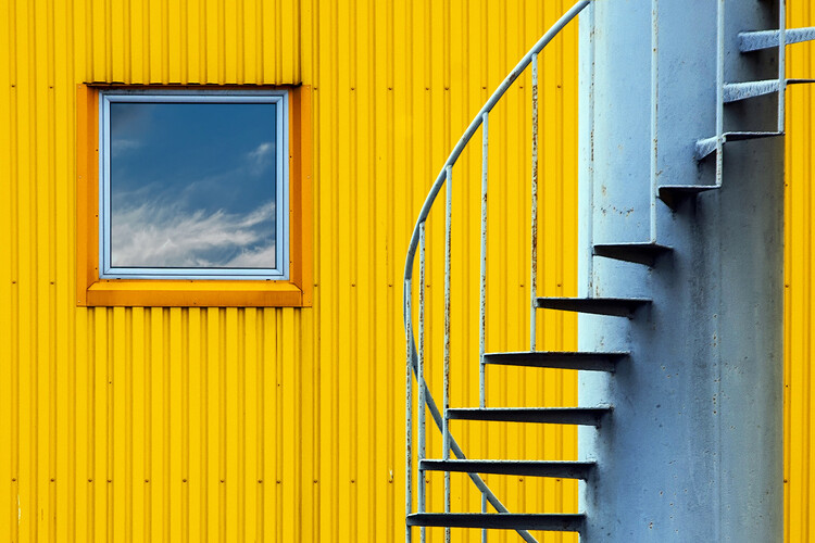 Kunstfotografie blue and yellow