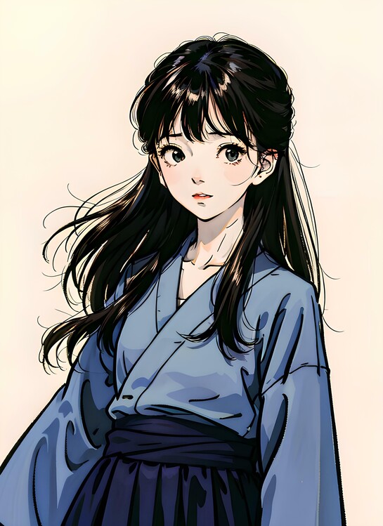 Beautiful Anime Girl Sitting On The Moon Live Wallpaper - WallpaperWaifu