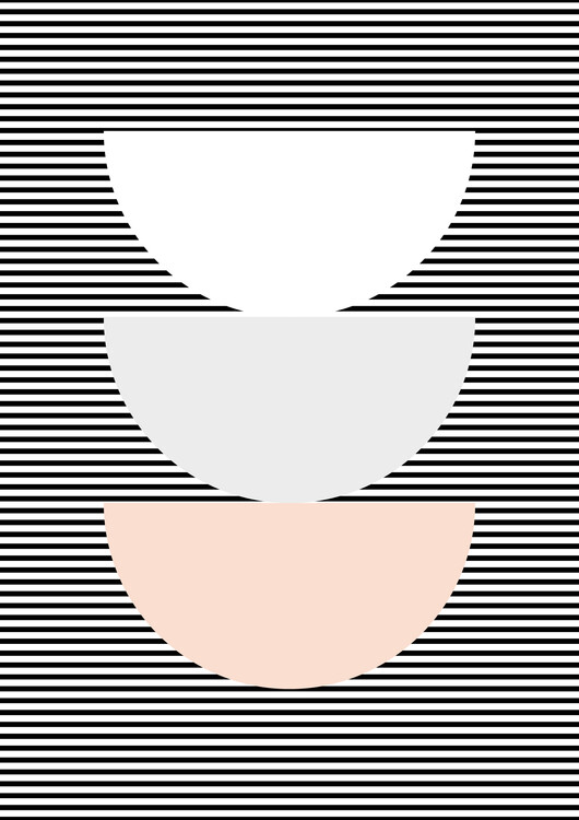 Ilustrace Mid Century Vase