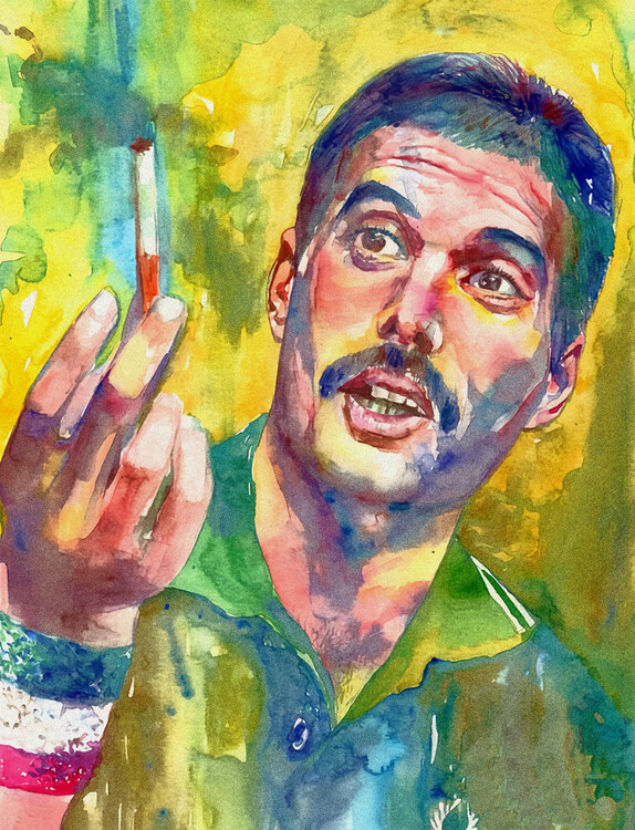 Kunstplakat Painting Freddie.M
