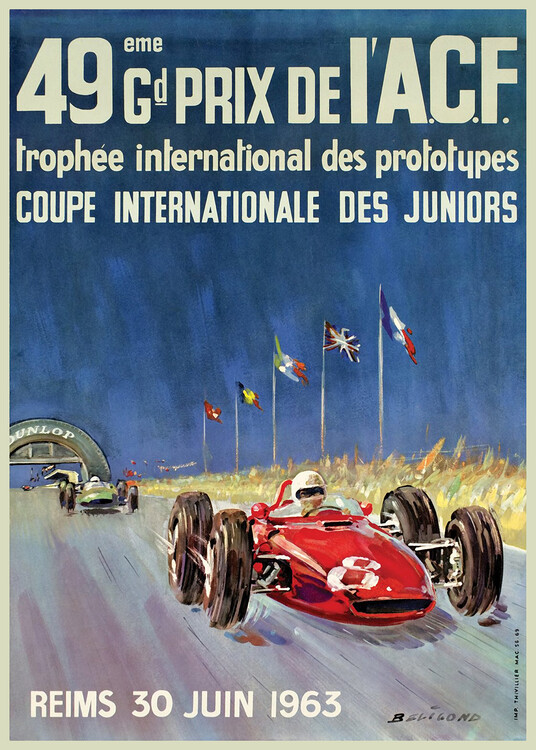 Kuva 49eme Grand Prix De L’A.C.F. Reims French Grand Prix 1963