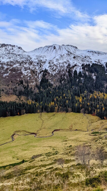 Fotografie de artă Puy de Peyre Arse - Vallée de l'Impradine - Cantal-Auvergne