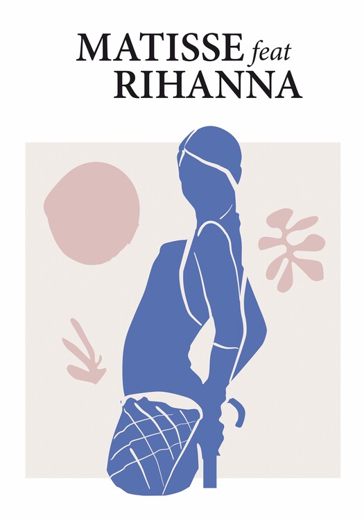 Illustration Matisse Feat Rihanna