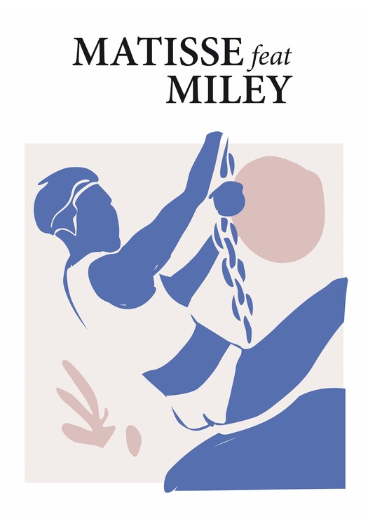 Ilustração Matisse Feat Miley