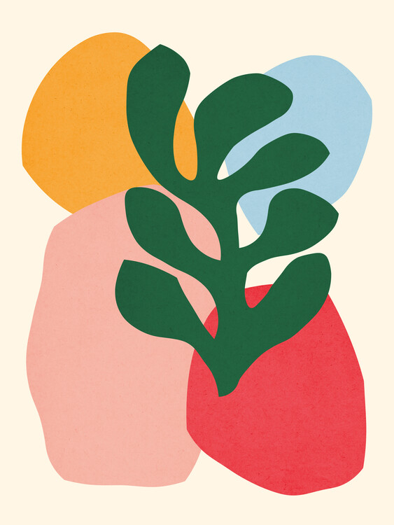 Ilustração Organic floral 1