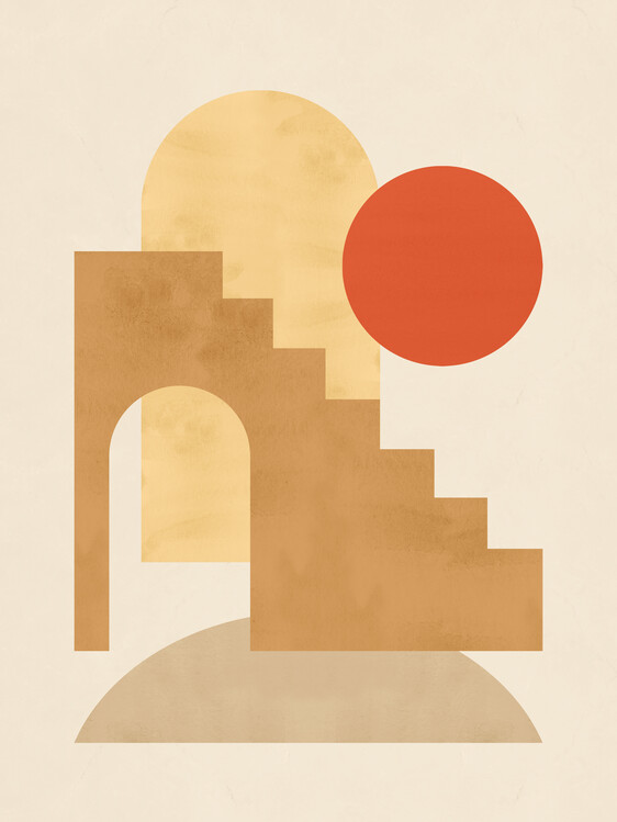 Ilustração Geometric composition 1