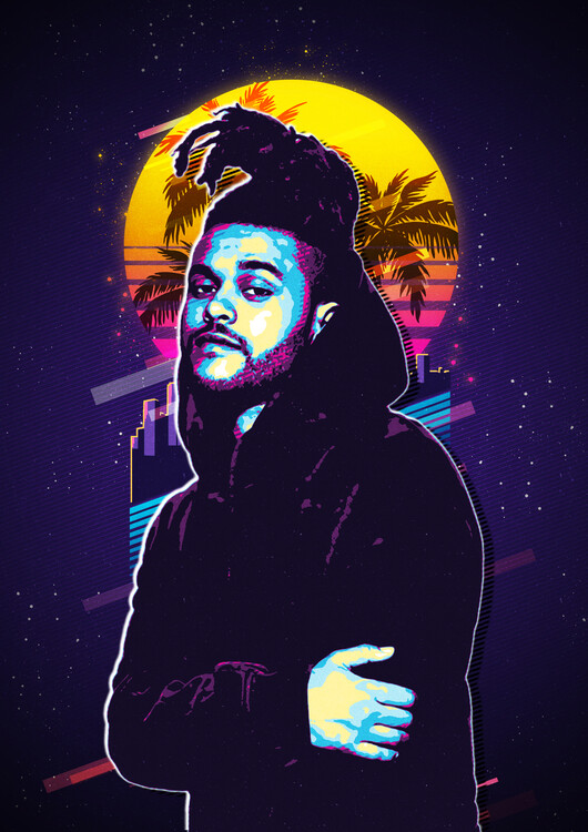 Art Poster The Weeknd