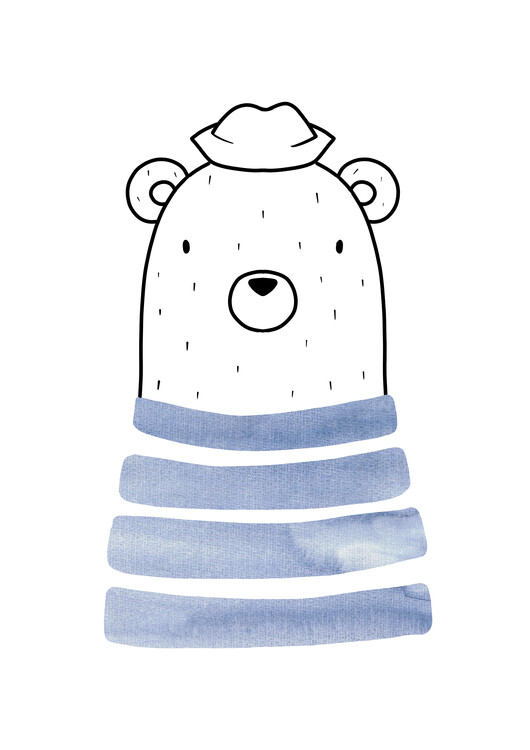 Illustration Koala bear watercolor image