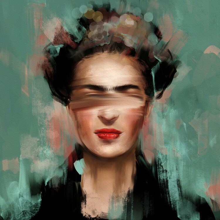 Ilustrace Frida, Gabriella Roberg, 40x40 cm