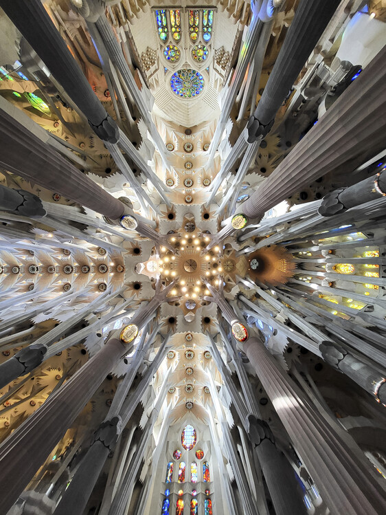 Kunstfotografie Sagrada Familia by GaudAs