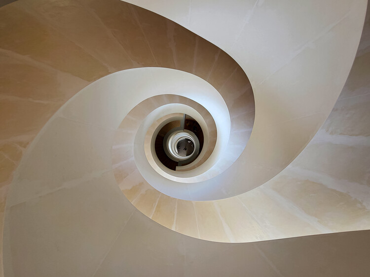 Kunstfotografie Double Helix by Frank Gehry