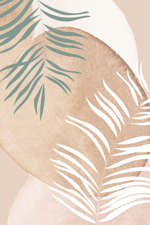 Illustration Palm Stillife