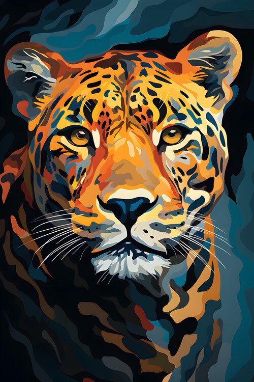 Illustration Leopard Allure