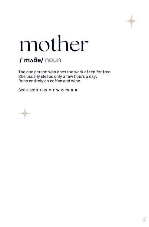 Canvas Print Mother