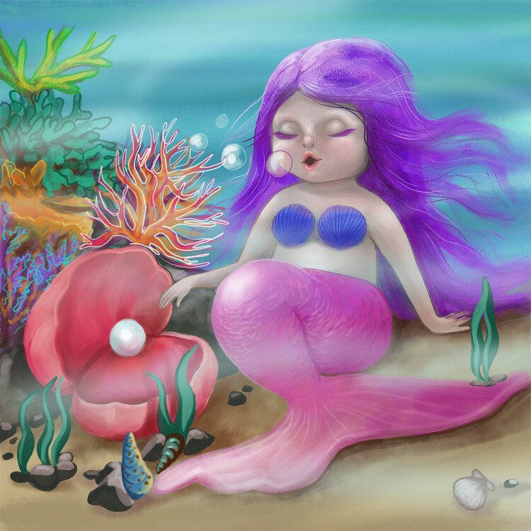 Illustration Mermaid