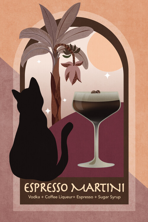 Illustration Emel Tunaboylu - Espresso Martini
