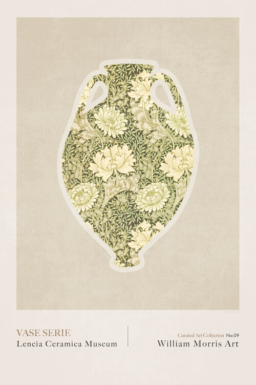 Ilustrace Emel Tunaboylu - Greek Vase 09 - William Morris