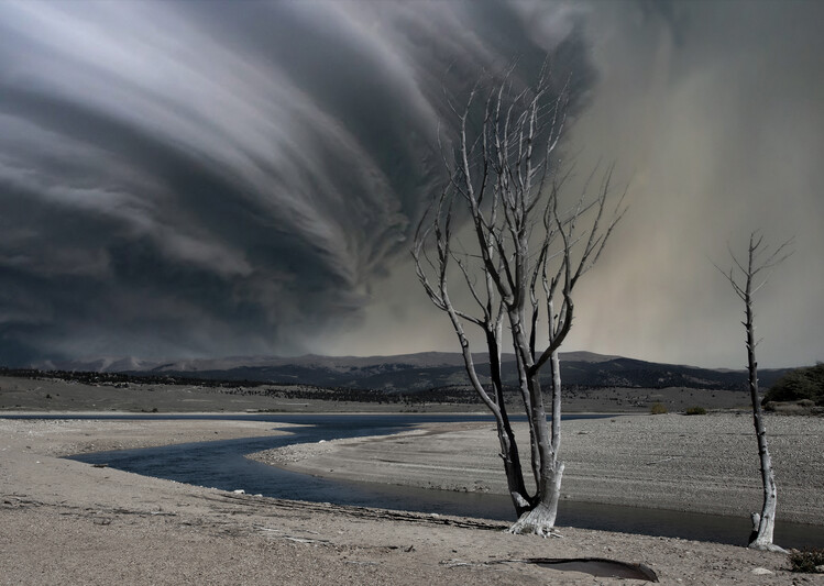 Art Photography Thirsty land