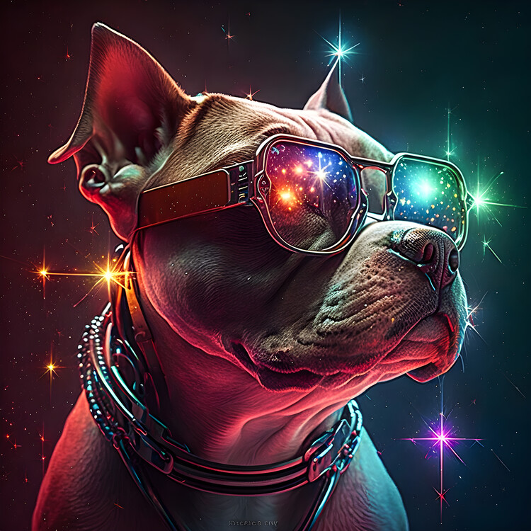 Illustrazione Galaxy Pit Bull