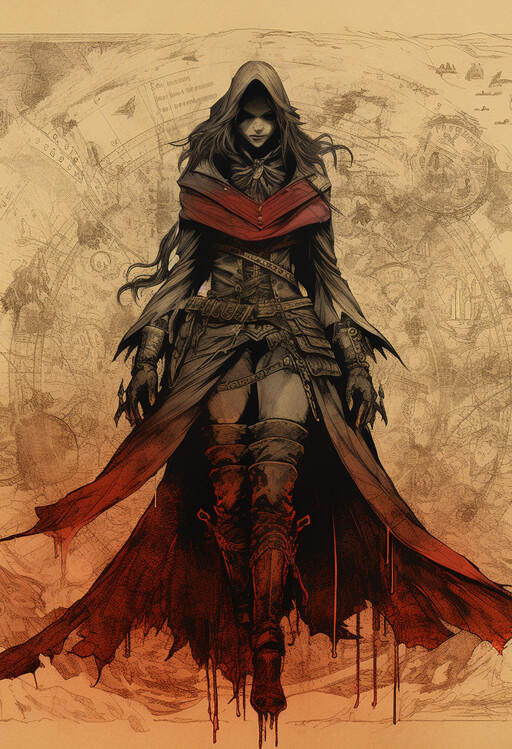Taidejuliste Van Helsing Poster
