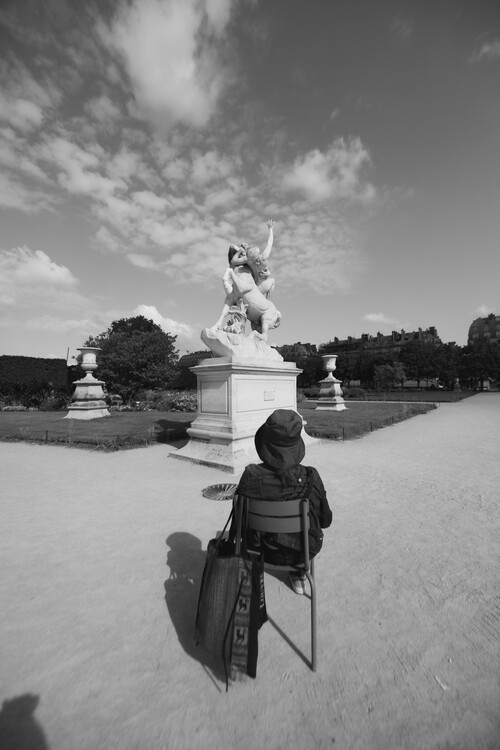 Art Photography Tuileries Paris Statues