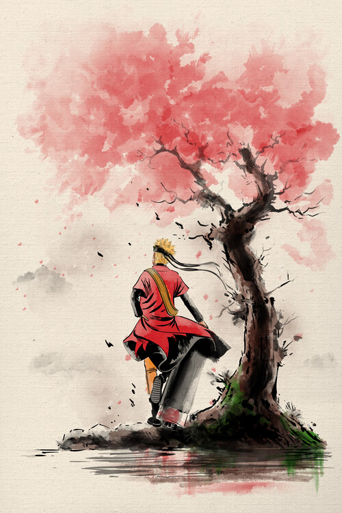 Kunstdrucke The chosen one under the tree