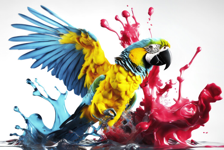 Illustration Xtravaganza - The Macaw