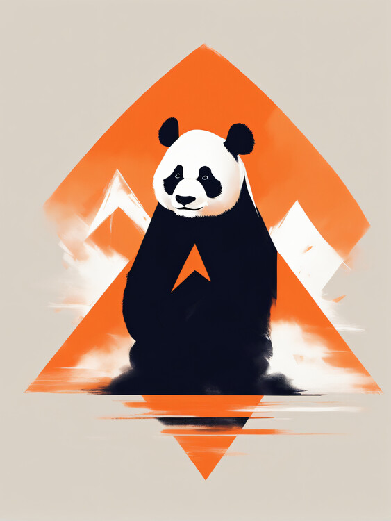 Ilustrare Panda